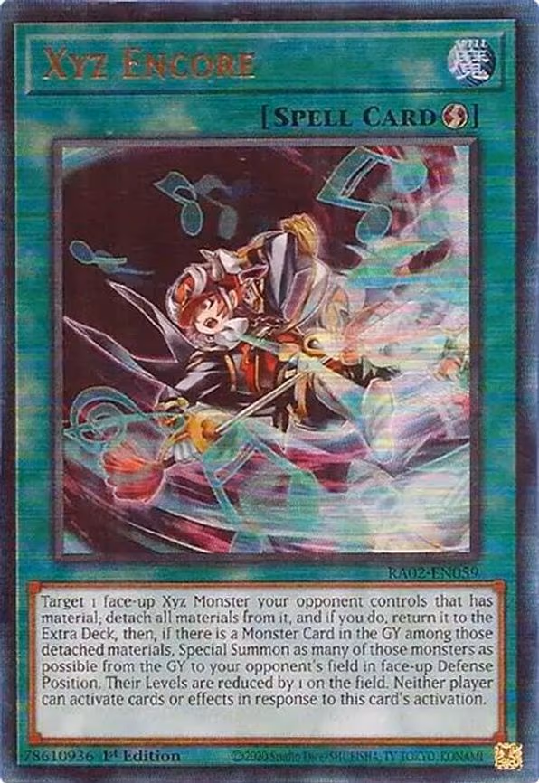 Xyz Encore