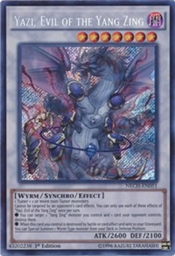 Yazi, Evil of the Yang Zing