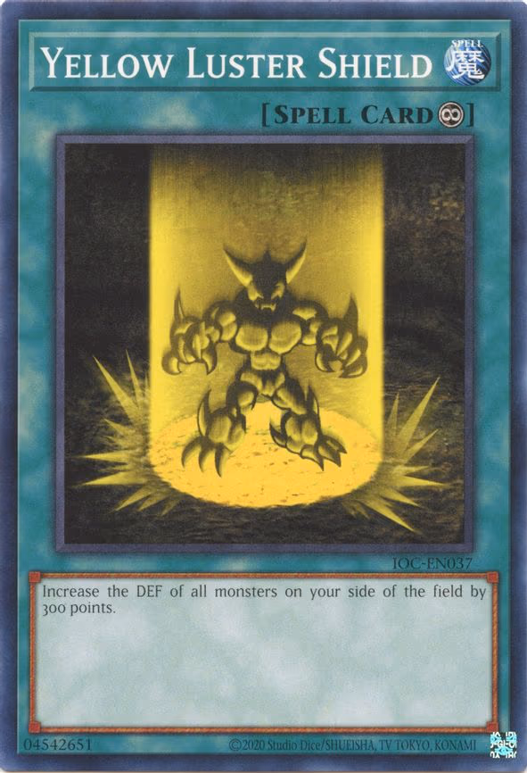 Yellow Luster Shield