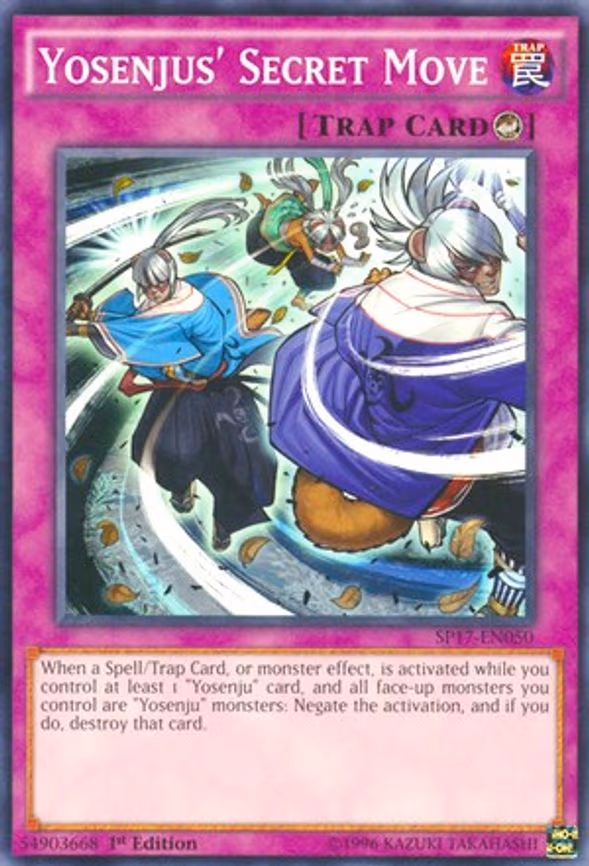 Yosenjus' Secret Move