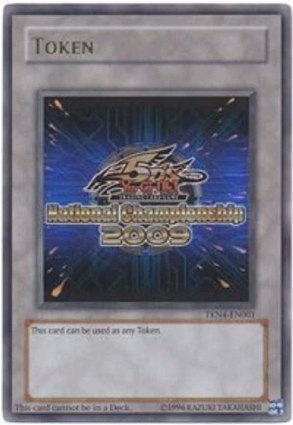 Yu-Gi-Oh 5D's 2009 National Championship Token