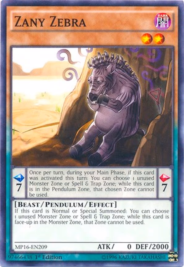 Zany Zebra