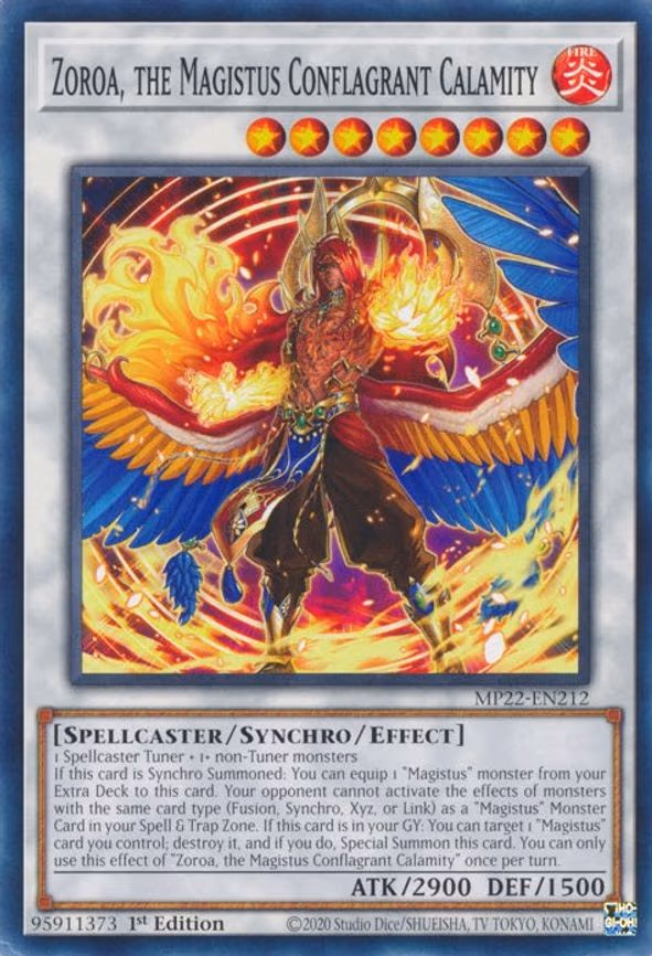 Zoroa, the Magistus Conflagrant Calamity