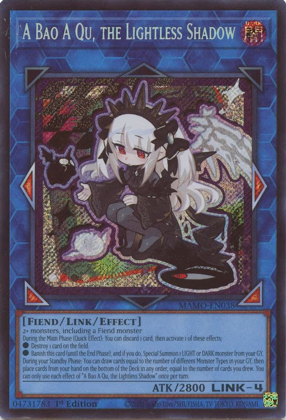 A Bao A Qu, the Lightless Shadow - Secret Rare (MAMO-EN038)