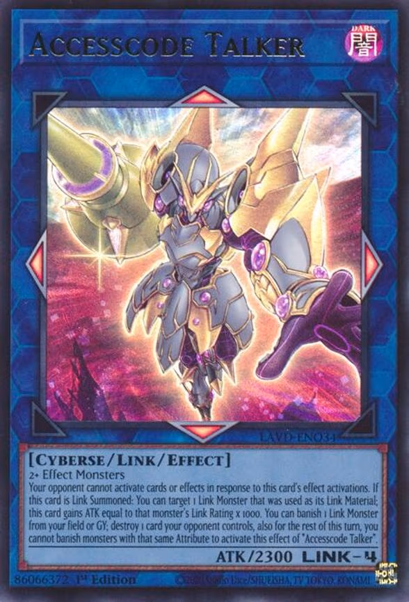 Accesscode Talker - Ultra Rare (LAVD-ENO34)
