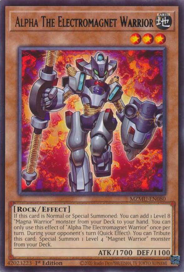 Alpha The Electromagnet Warrior