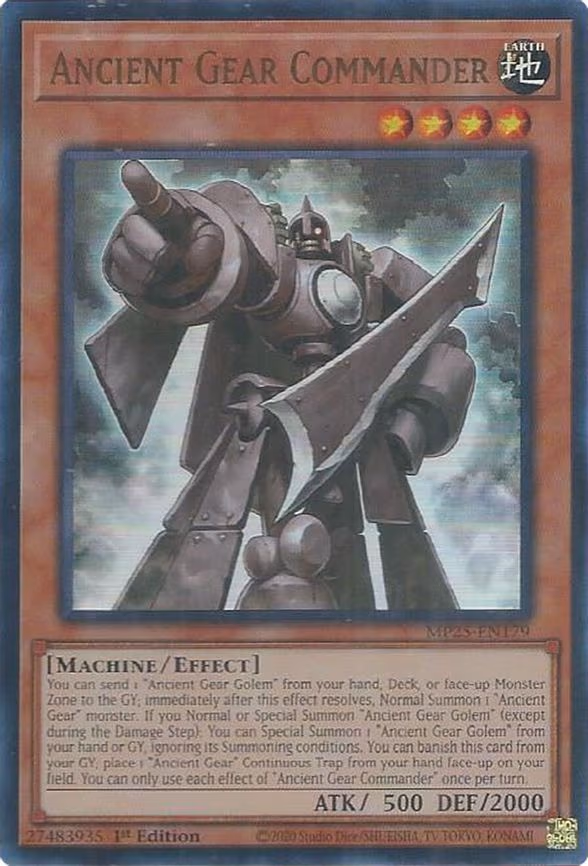 Ancient Gear Commander