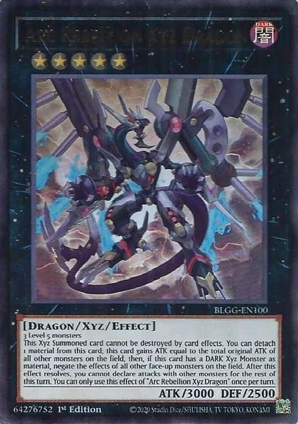 Arc Rebellion Xyz Dragon