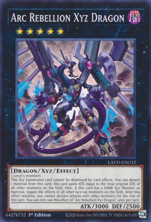 Arc Rebellion Xyz Dragon - Common (LAVD-ENO32)