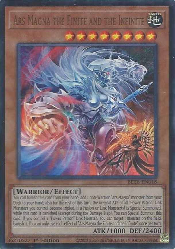 Ars Magna the Finite and the Infinite - Ultra Rare (BETB-EN018)