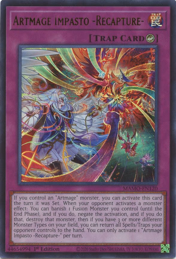 Artmage Impasto -Recapture - Ultra Rare (MAMO-EN120)