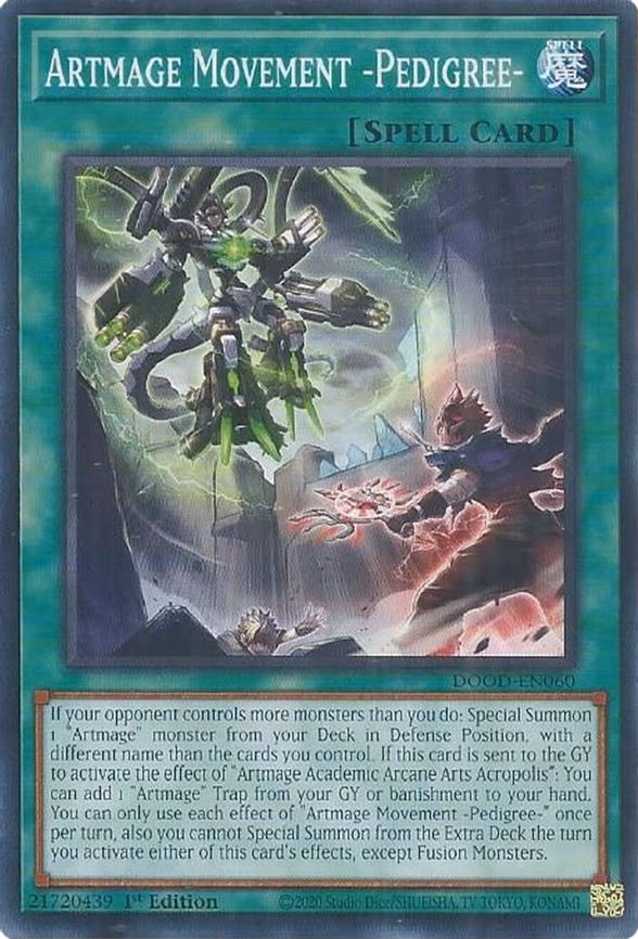 Artmage Movement -Pedigree