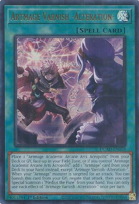 Artmage Varnish -Alteration