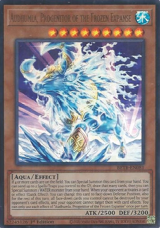 Audhumla, Progenitor of the Frozen Expanse - Ultra Rare (BETB-EN081)