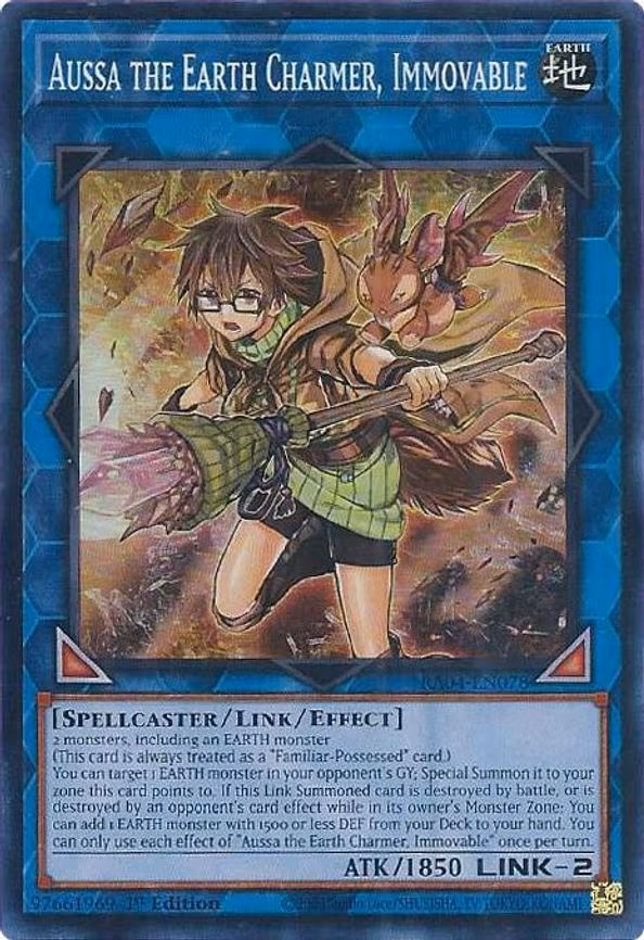 Aussa the Earth Charmer, Immovable