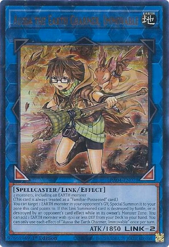 Aussa the Earth Charmer, Immovable
