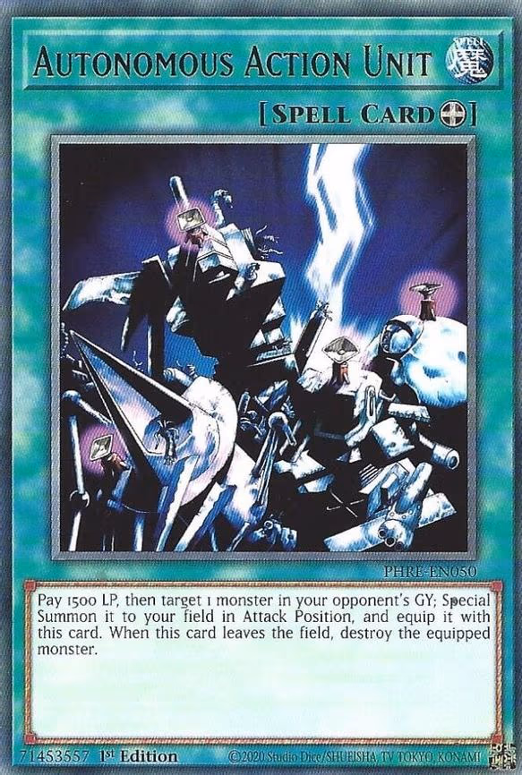 Autonomous Action Unit