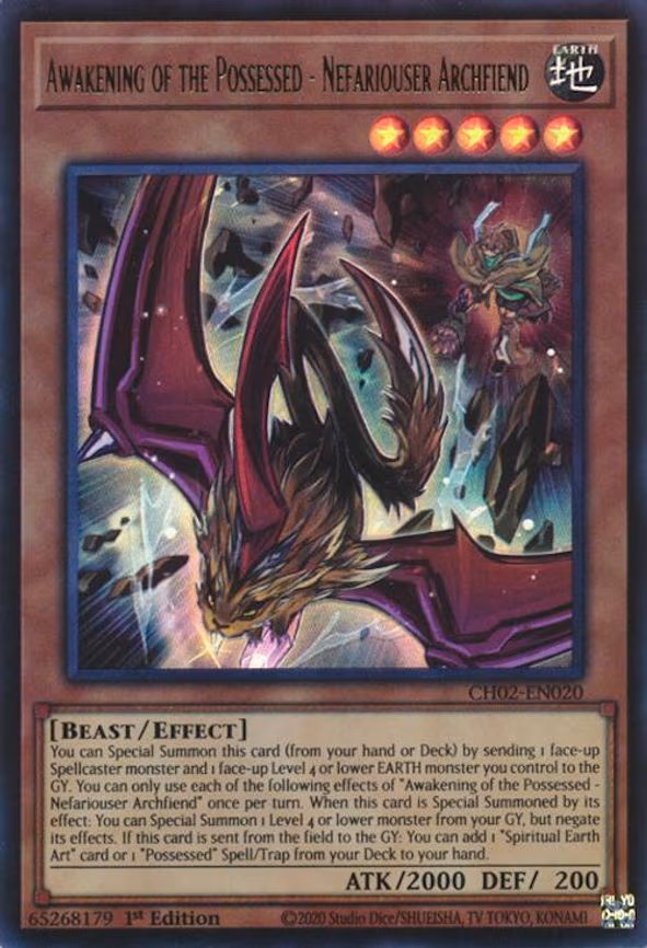Awakening of the Possessed - Nefariouser Archfiend
