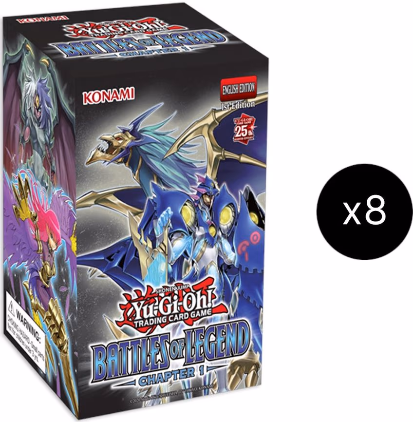 Battles of Legend: Chapter 1 Box Display