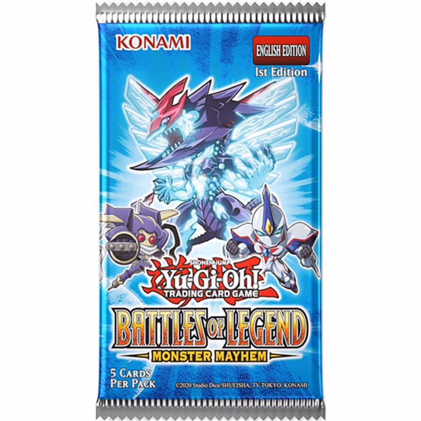 Battles of Legend: Monster Mayhem Booster Pack [1st Edition]