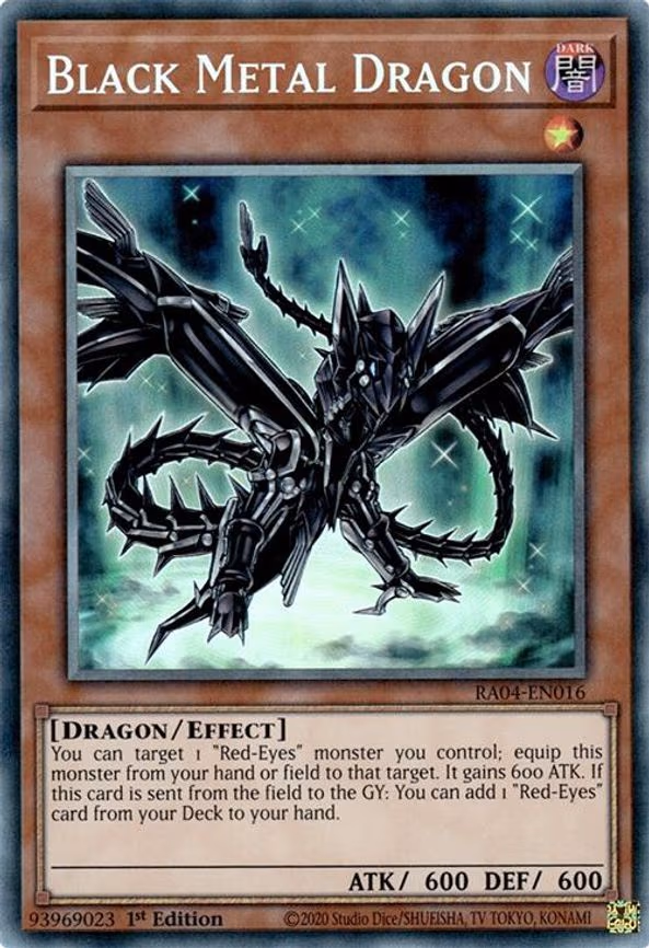 Black Metal Dragon