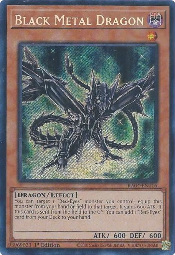 Black Metal Dragon