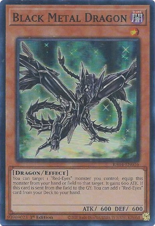 Black Metal Dragon