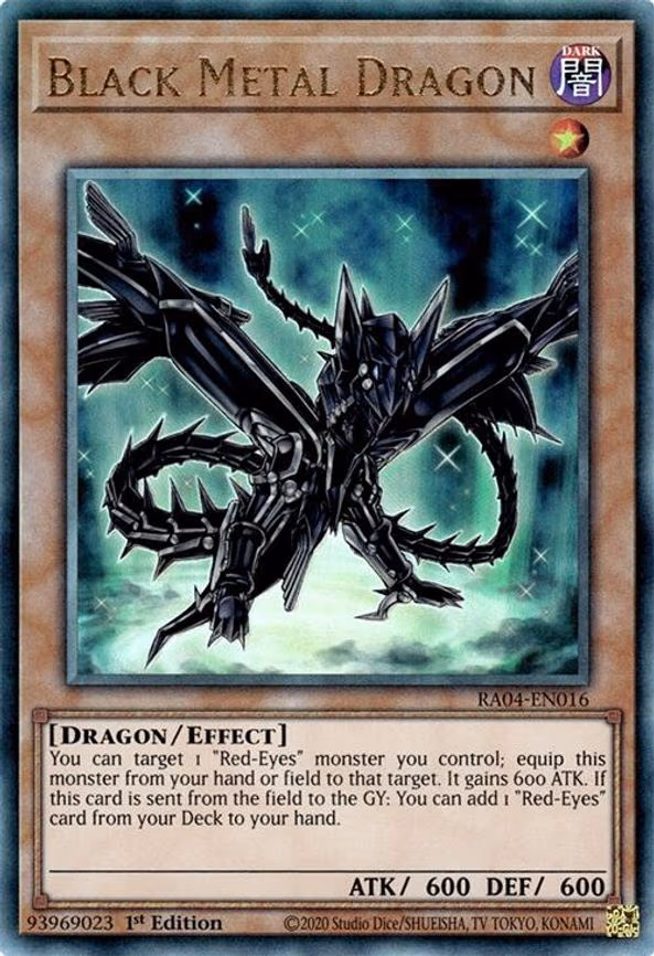 Black Metal Dragon