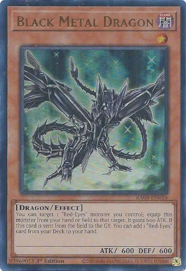 Black Metal Dragon