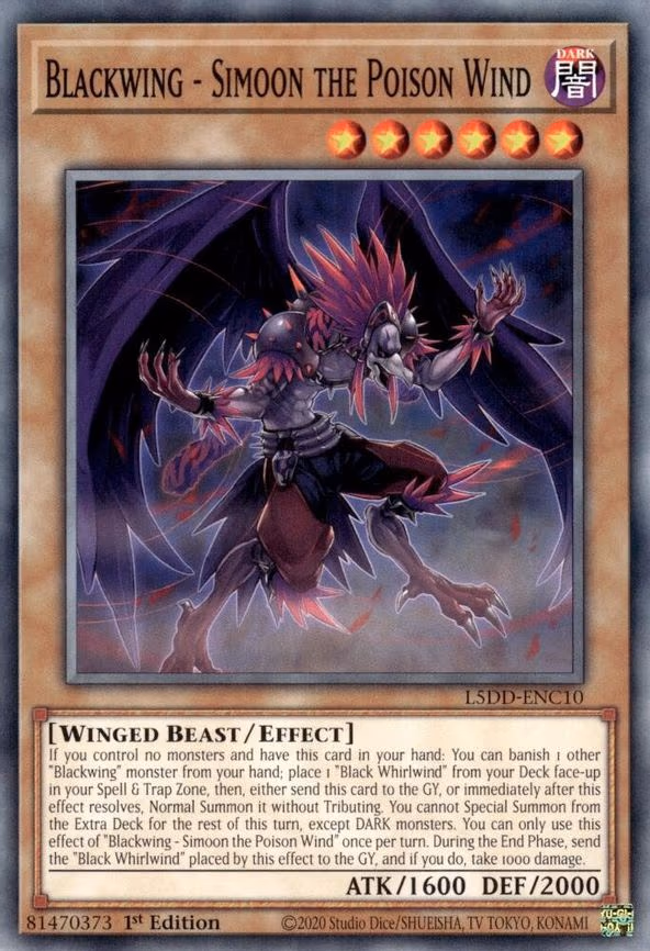 Blackwing - Simoon the Poison Wind