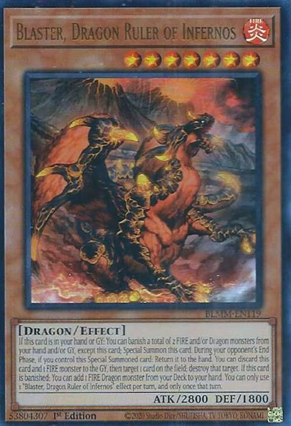 Blaster, Dragon Ruler of Infernos
