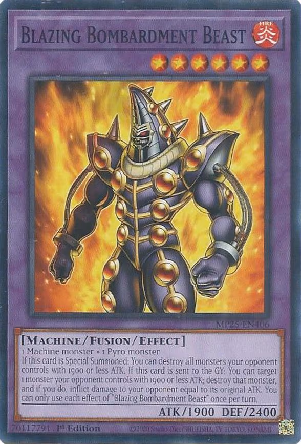 Blazing Bombardment Beast