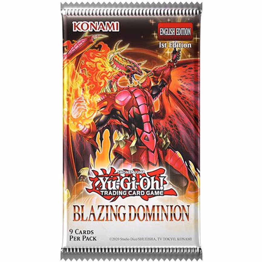 Blazing Dominion Booster Pack [1st Edition]