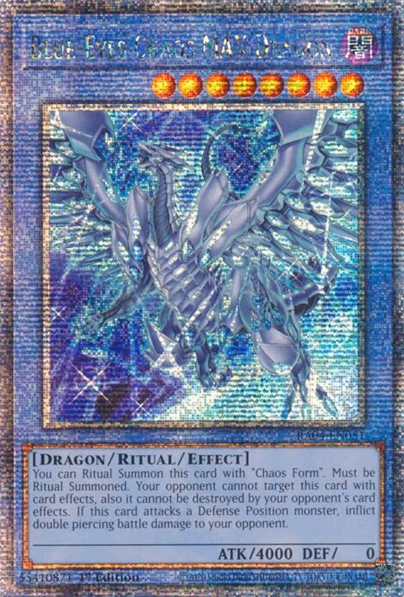 Blue-Eyes Chaos MAX Dragon (New Art)