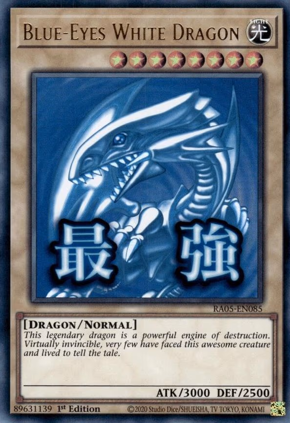 Blue-Eyes White Dragon - Ultra Rare (RA05-EN085)