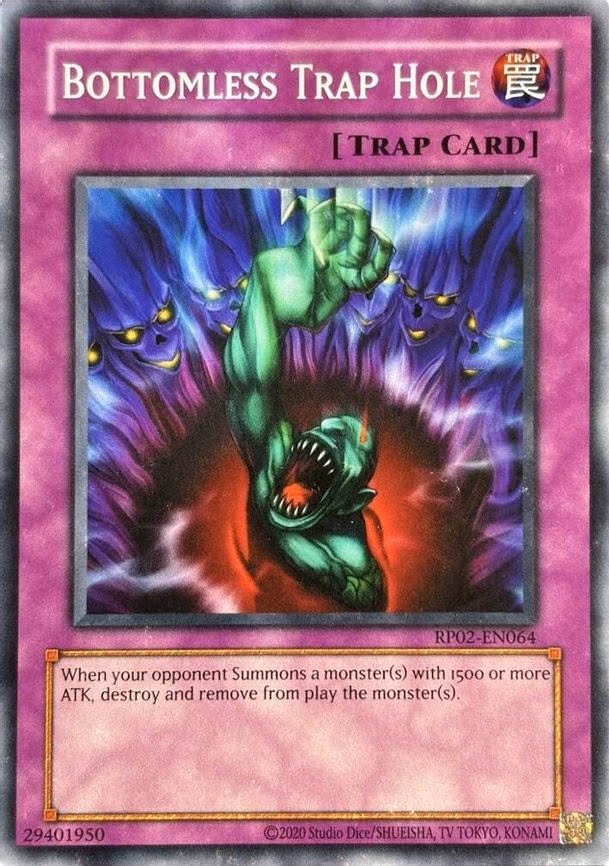 Bottomless Trap Hole