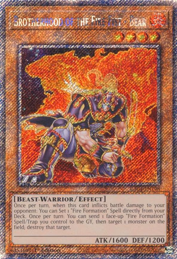Brotherhood of the Fire Fist - Bear