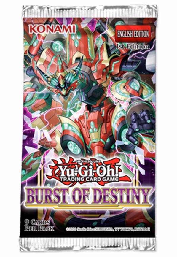 Burst of Destiny Booster Pack [1st Edition]