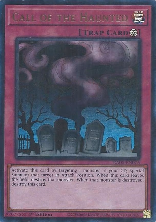 Call of the Haunted - Ultra Rare (RA05-EN076)
