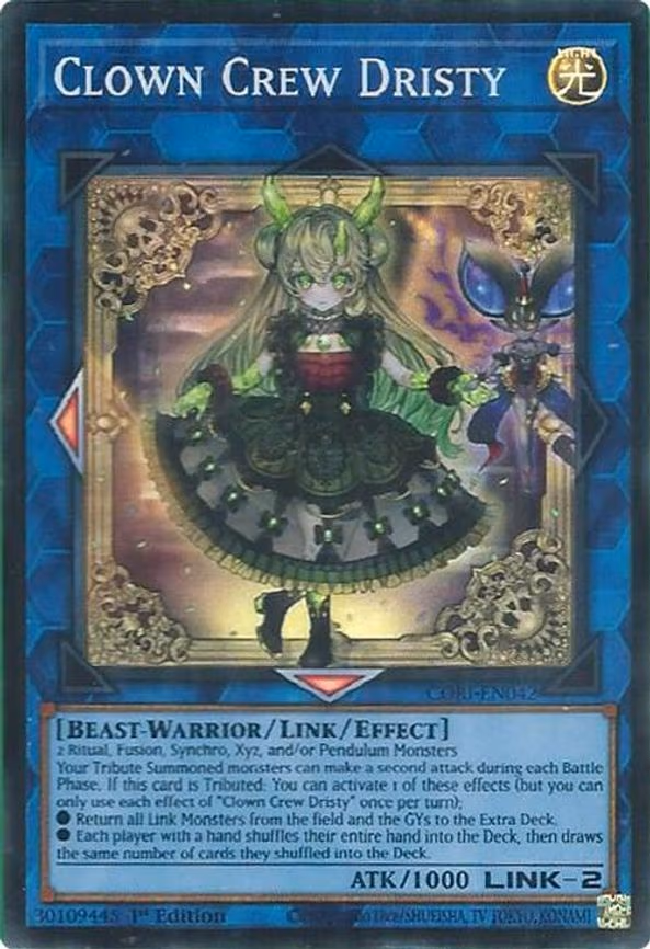 Clown Crew Dristy - Super Rare (CORI-EN042)