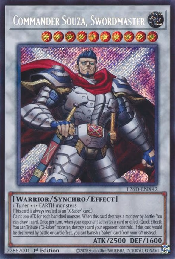 Commander Souza, Swordmaster