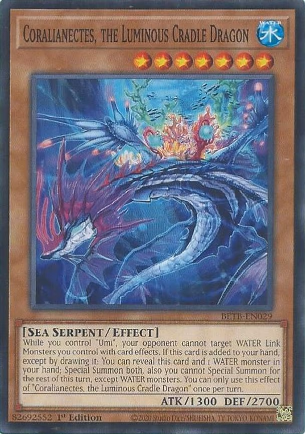 Coralianectes, the Luminous Cradle Dragon - Common (BETB-EN029)