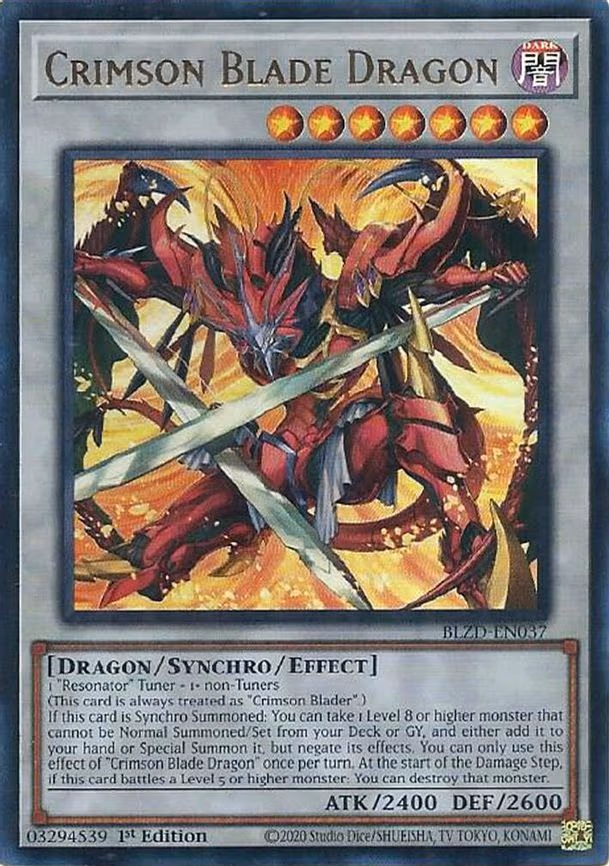 Crimson Blade Dragon