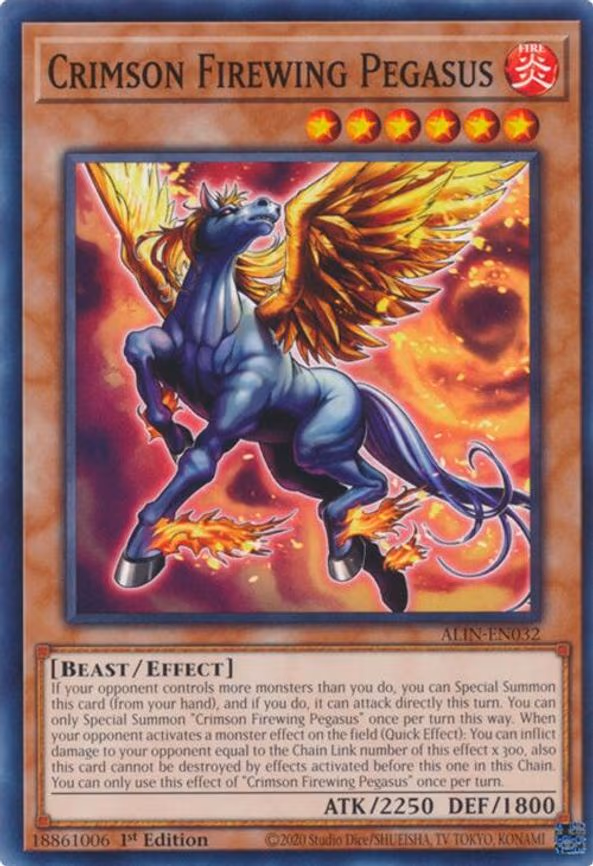 Crimson Firewing Pegasus