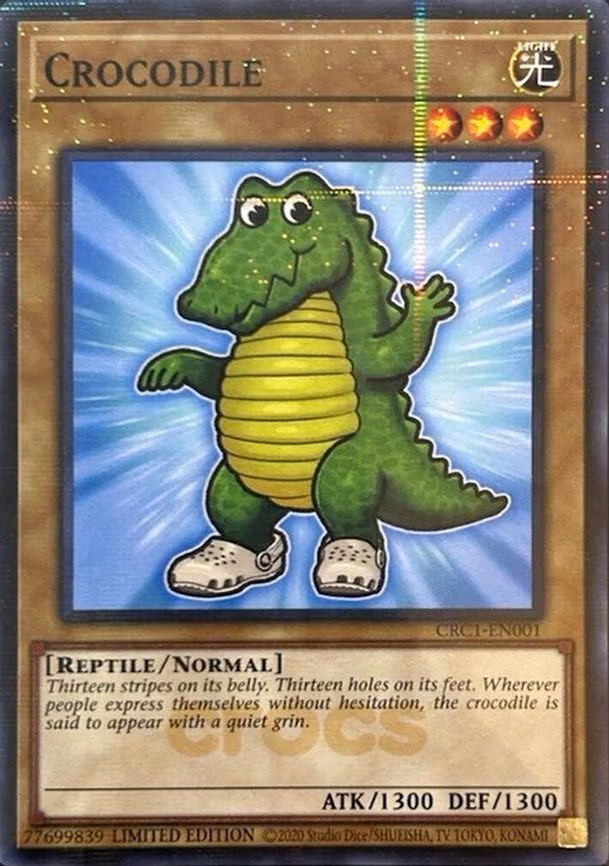 Crocodile (Crocs Exclusive) - Parallel Rare (CRC1-EN001)