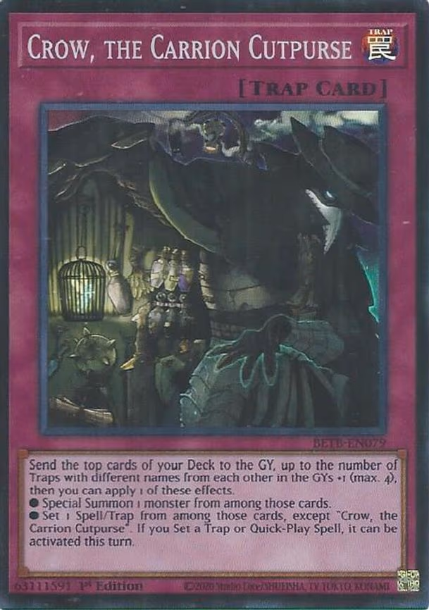 Crow, the Carrion Cutpurse - Super Rare (BETB-EN079)