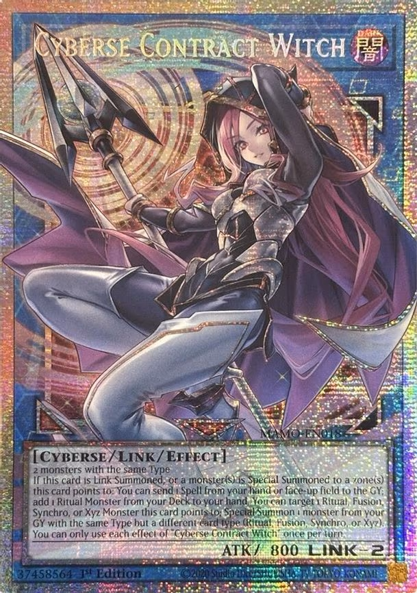 Cyberse Contract Witch - Starlight Rare (MAMO-EN018)