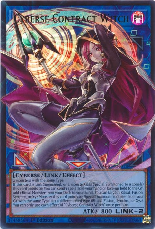Cyberse Contract Witch - Ultra Rare (MAMO-EN018)