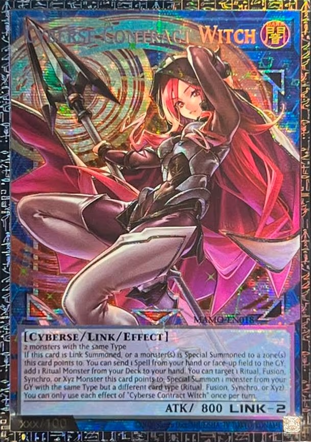 Cyberse Contract Witch - Grand Master Rare (MAMO-EN018)