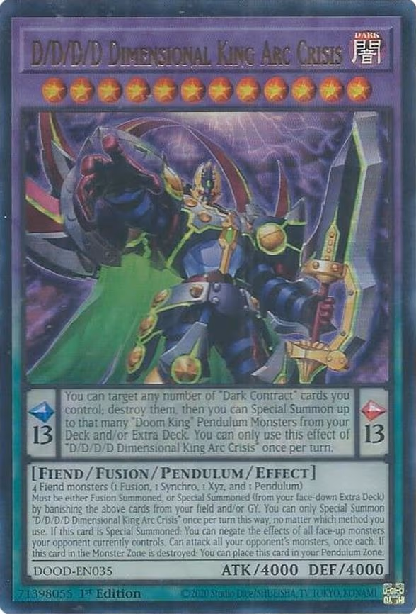 D/D/D/D Dimensional King Arc Crisis